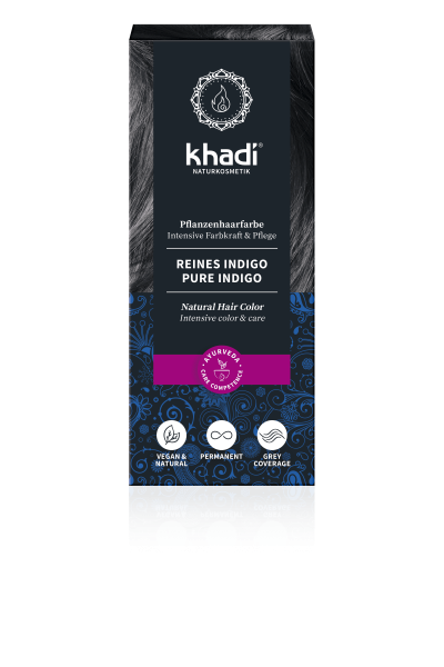 khadi Natural Hair Color Pure Indigo